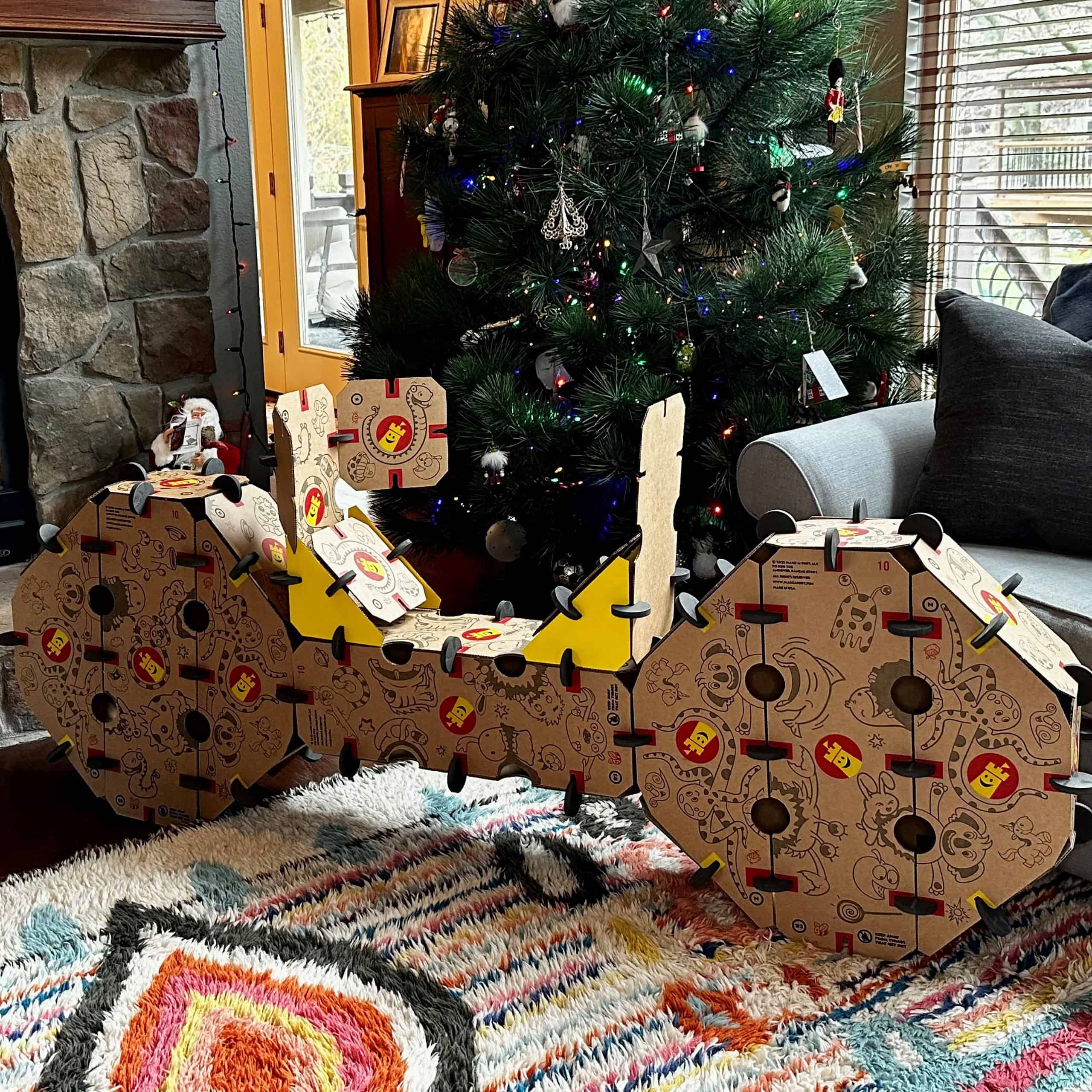 Build a Cardboard Motorcycle | Make-A-Fort